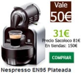 Saco Loco - oferta especial cafetera Nespresso