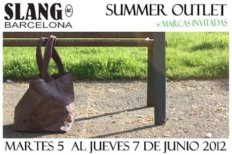 Slang Barcelona . Summer Outlet . 5 a 7 juny 2012