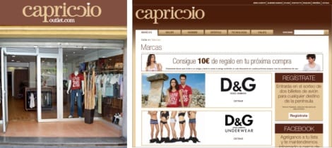 Capriccio Outlet Castelldefels - Noticias Outlet en Barcelona 160
