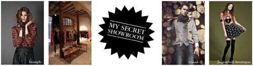 Venta especial outlet My Secret Showroom Octubre