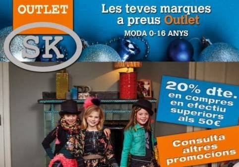 SK OUTLET (Vilassar de Mar) :  Descuentos extra en tus compras
