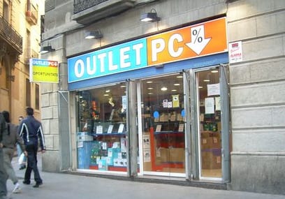 Outlet PC Ronda Sant Antoni Barcelona