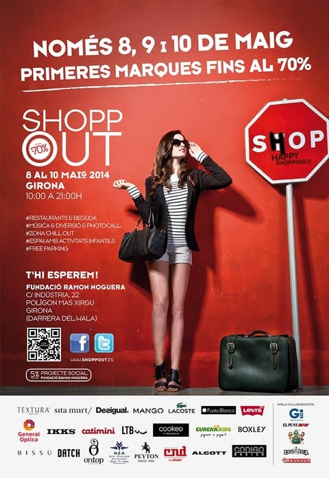 Shopp Out - Del 8 al 10 de Mayo en Girona