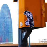 Street art Torre Agbar - Noticias Outlet en Barcelona 135
