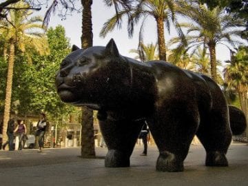 Gato Botero Rambla Raval - Noticias Outlet en Barcelona 230