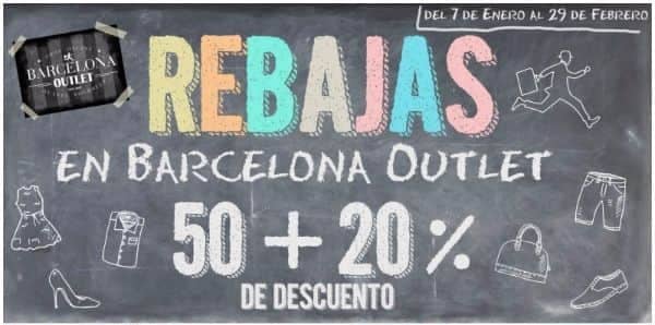 Barcelona Outlet - Rebajas Febrero 2016