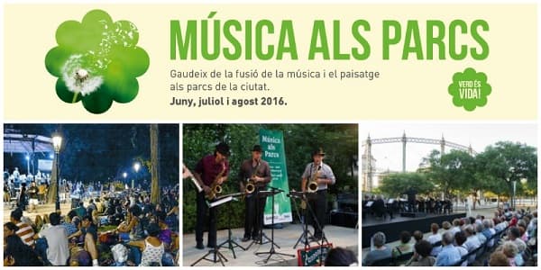Música als Parcs 2016 - Especial Ocio en Barcelona - Verano 2016