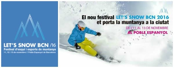 Lets Snow BCN 2016 Poble Espanyol Barcelona Noviembre 2016