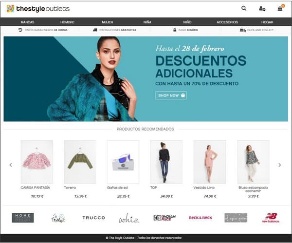 The Style Outlets - tienda online