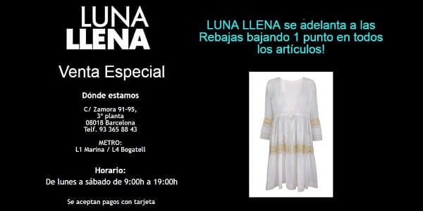 LUNA LLENA - Venta especial - Julio 2017 - NOB 291