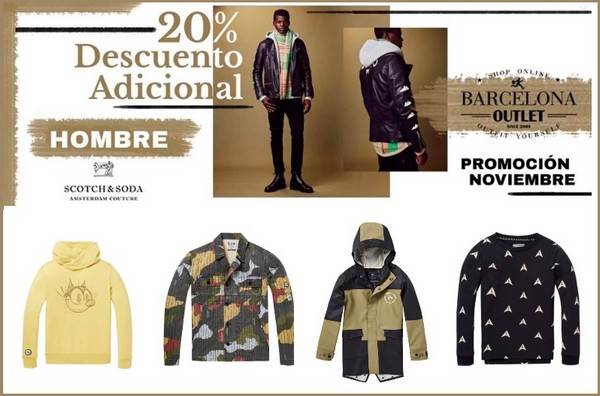 Scotch Soda - Barcelona Outlet - NOB 316 - Octubre 2018